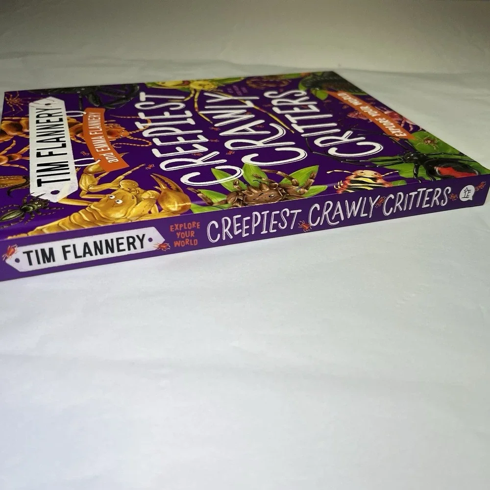 New Explore Your World Creepiest Crawly Critters By Tim Flannery‎ Hardcover